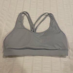 Cloud blue sariya Ptula sports bra.